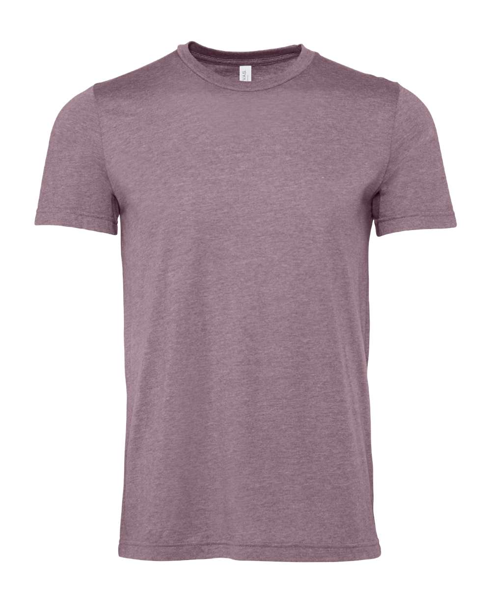 BELLA+CANVAS 3001CVC Heather T-Shirt in Heather Purple