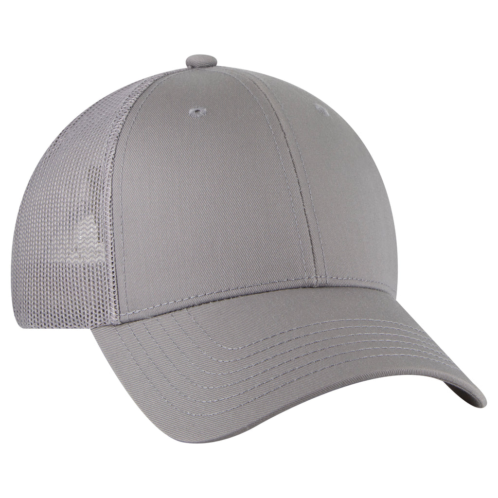 OTTO 83-1239 6 Panel Low Profile Mesh Back Trucker Hat
