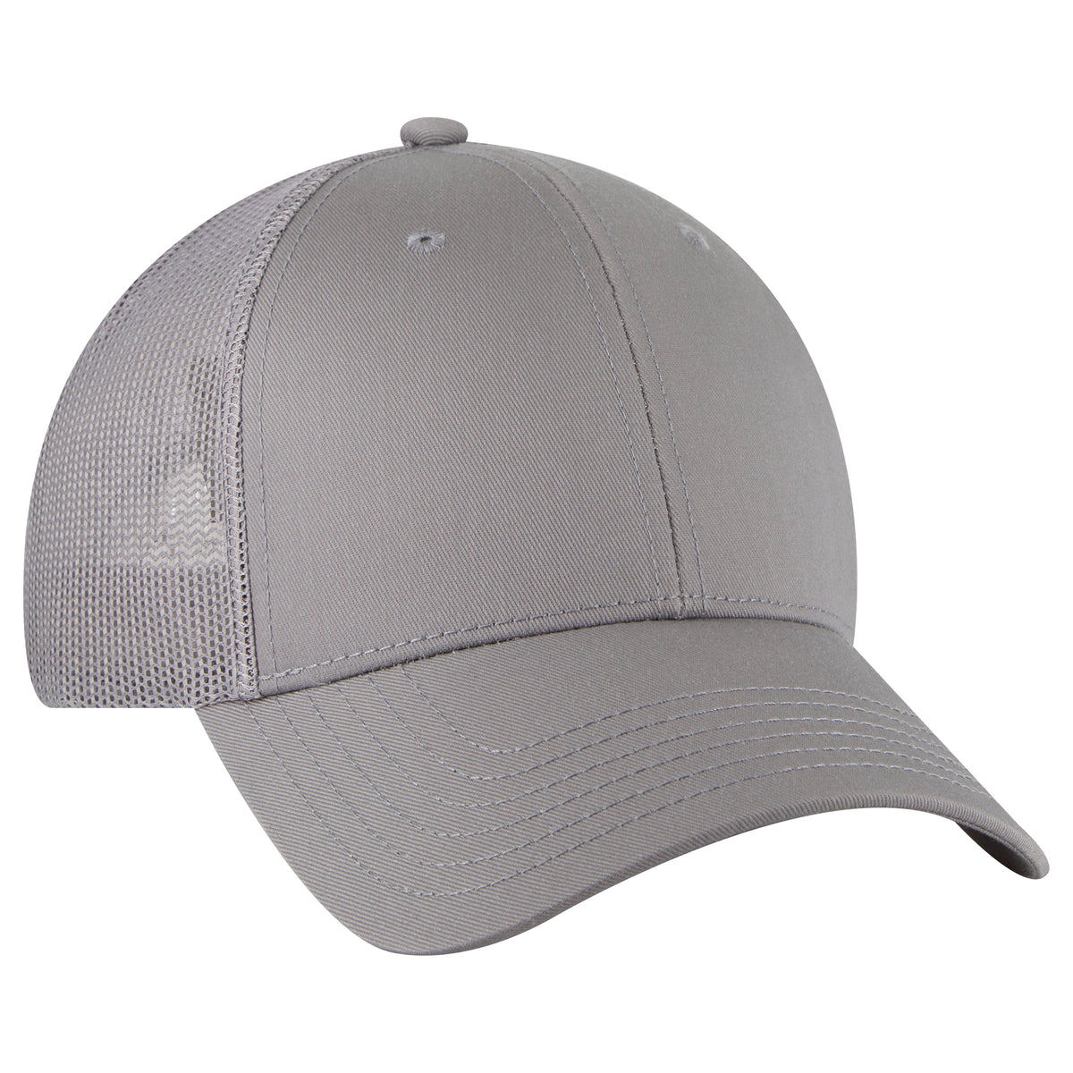 OTTO 83-1239 6 Panel Low Profile Mesh Back Trucker Hat
