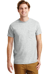 Gildan  - DryBlend  50 Cotton/50 Poly Pocket T-Shirt. 8300