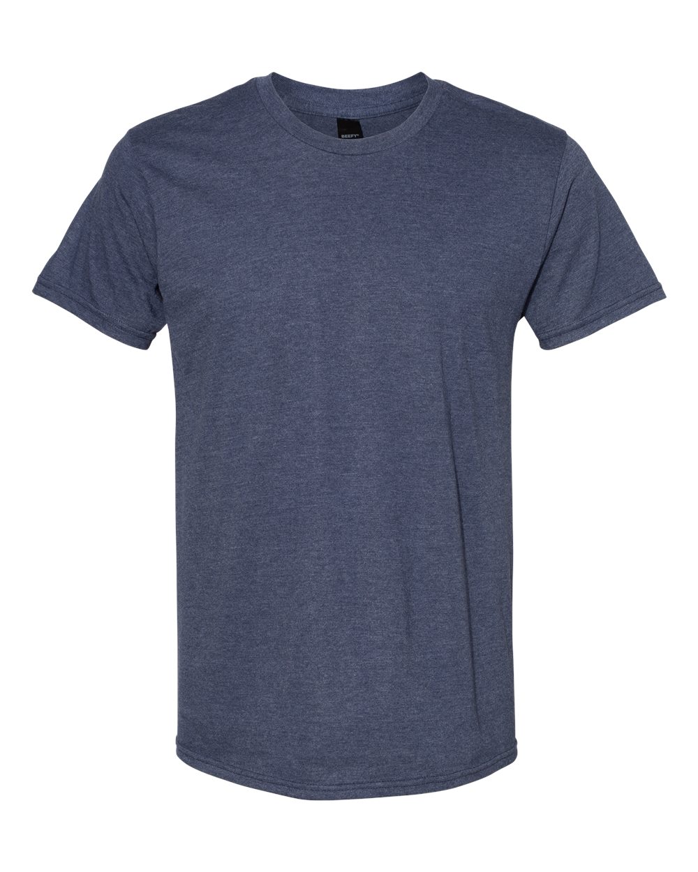 Hanes 4980 Perfect-T Ringspun T-Shirt in Heather Navy