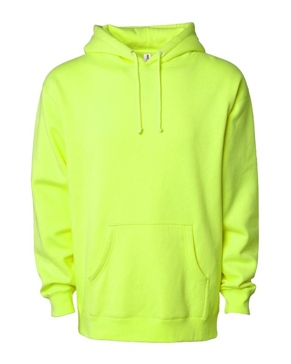 Independent Trading Co. Heavyweight Hooded Sweatshirt IND4000 in Safety Yellow
