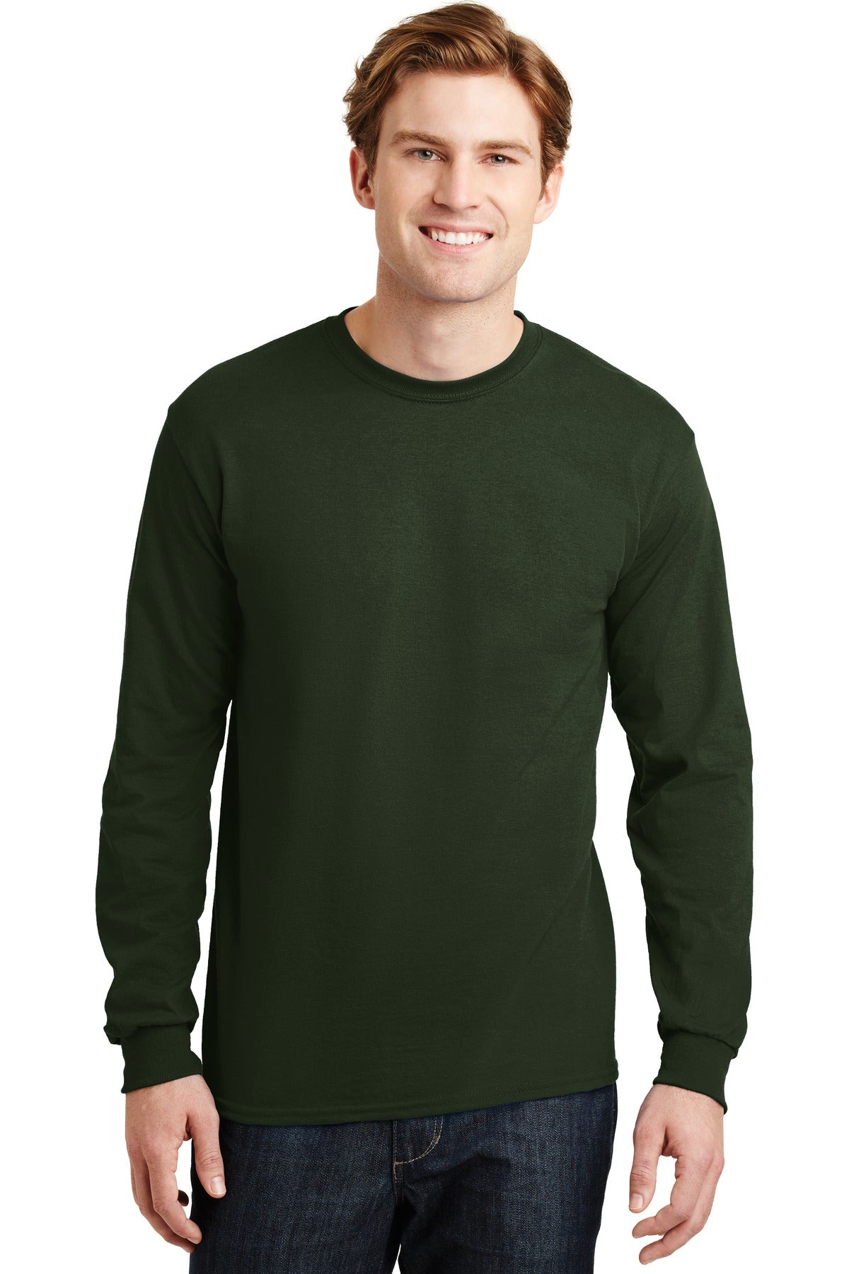 Gildan  - DryBlend  50 Cotton/50 Poly Long Sleeve T-Shirt. 8400