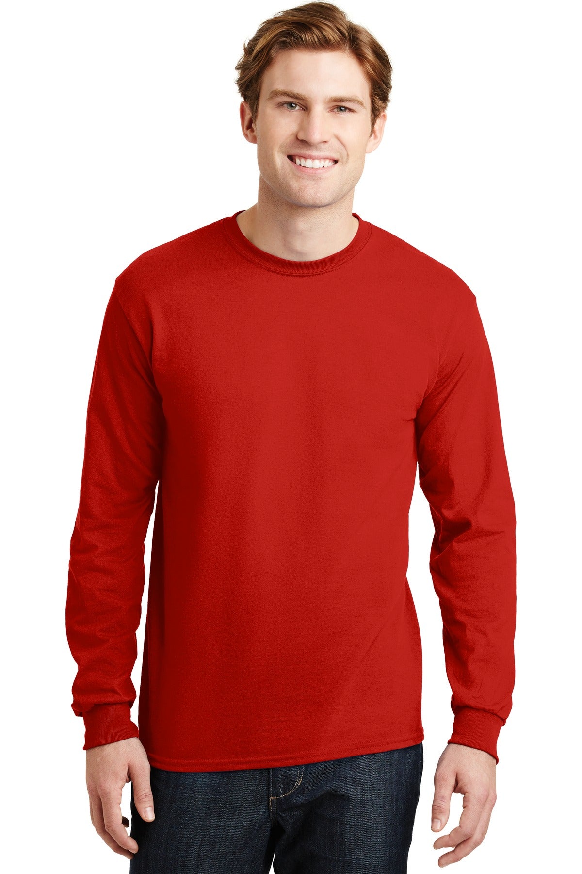 Gildan  - DryBlend  50 Cotton/50 Poly Long Sleeve T-Shirt. 8400