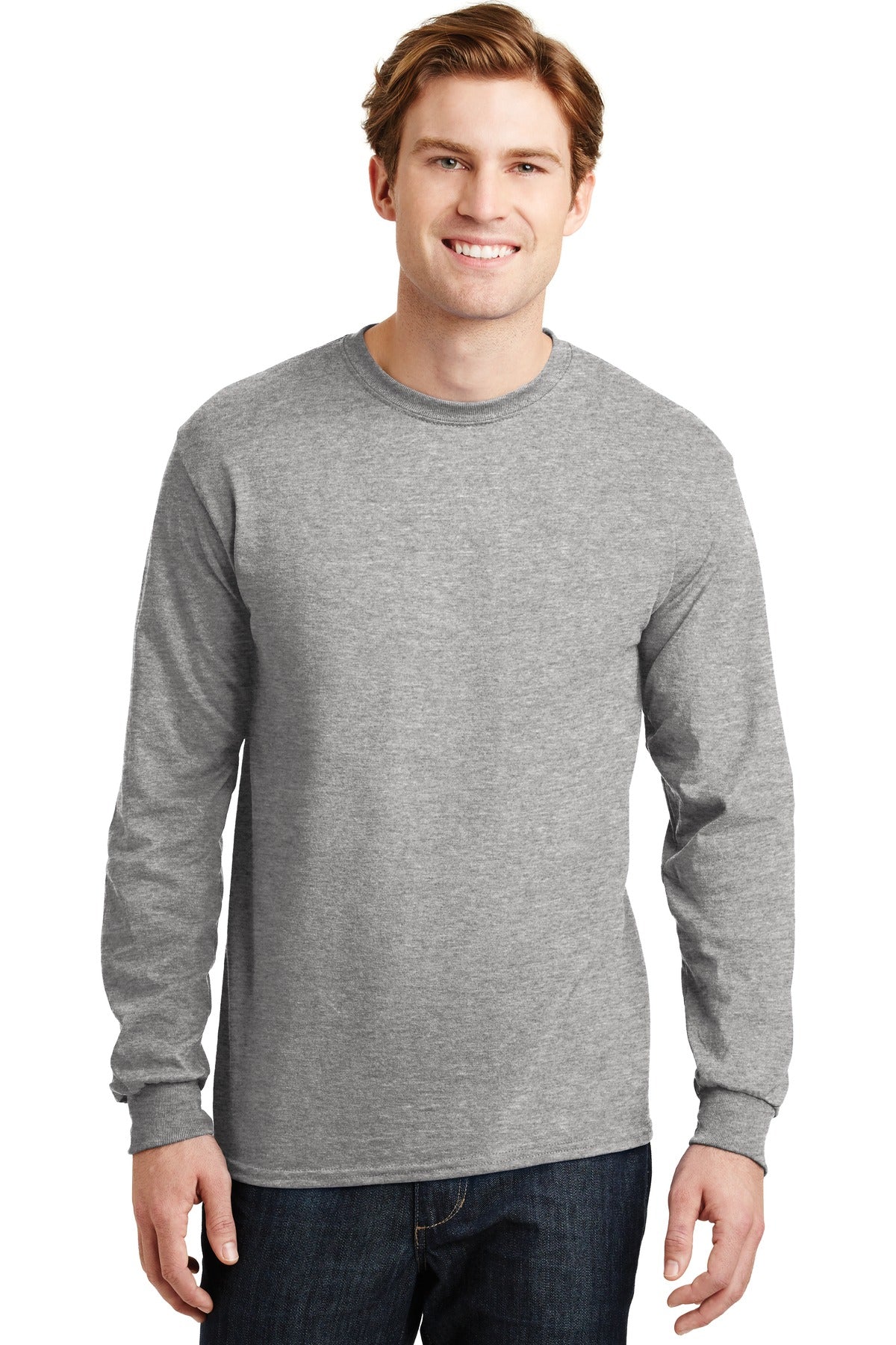 Gildan  - DryBlend  50 Cotton/50 Poly Long Sleeve T-Shirt. 8400