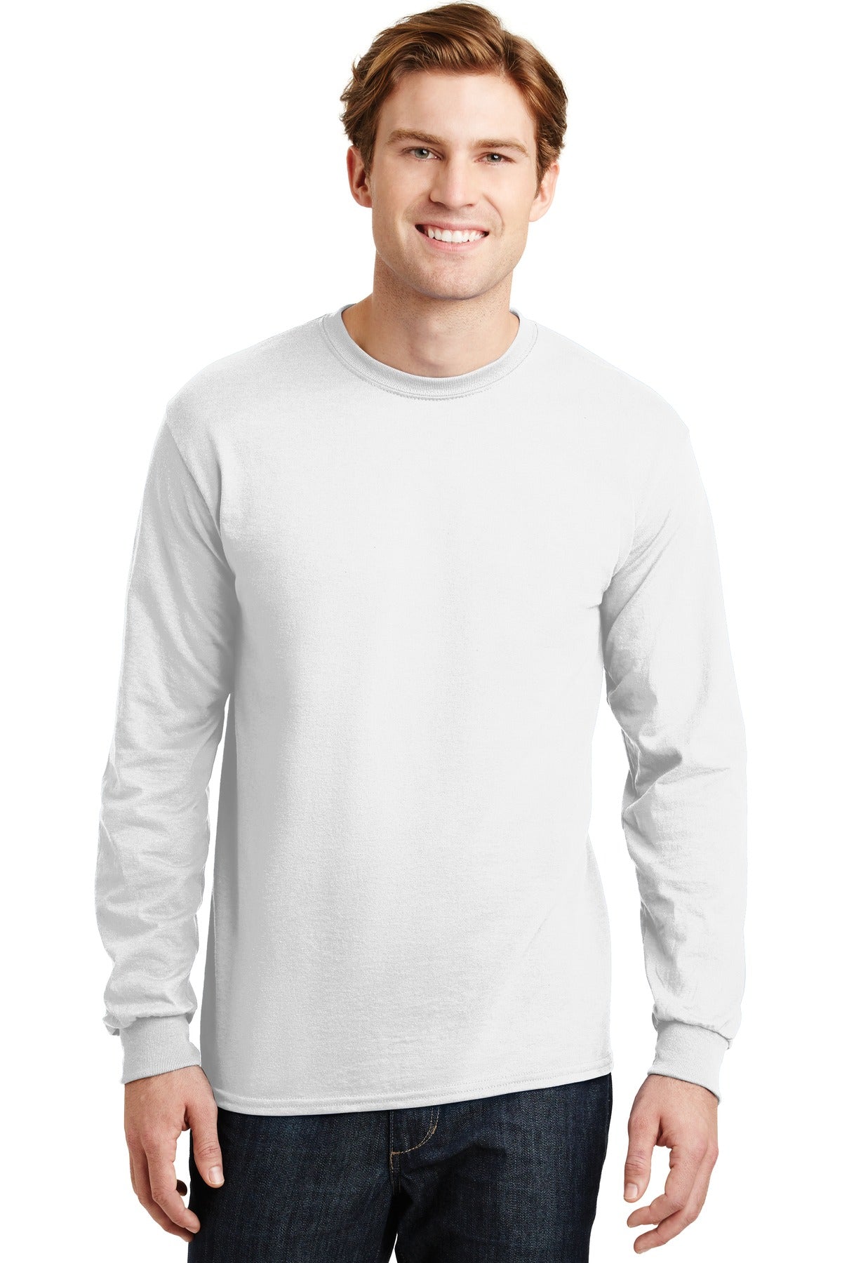 Gildan  - DryBlend  50 Cotton/50 Poly Long Sleeve T-Shirt. 8400