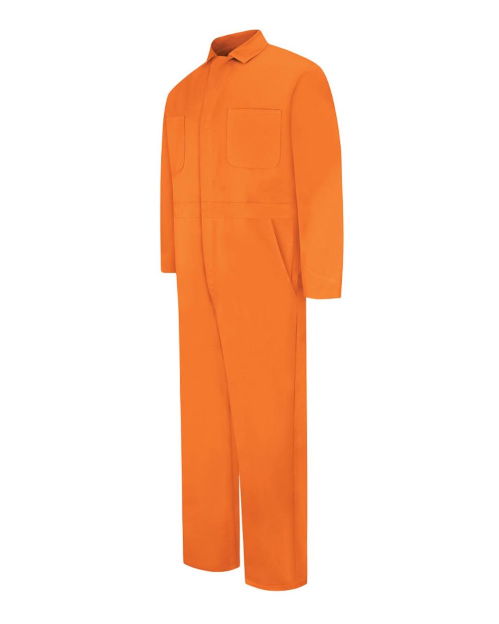 Red Kap CC14T Tall Snap-Front Cotton Coverall - Orange