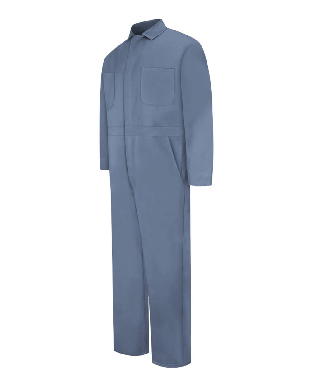 Red Kap CC14T Tall Snap-Front Cotton Coverall - Postman Blue