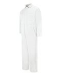Red Kap CC14T Tall Snap-Front Cotton Coverall - White