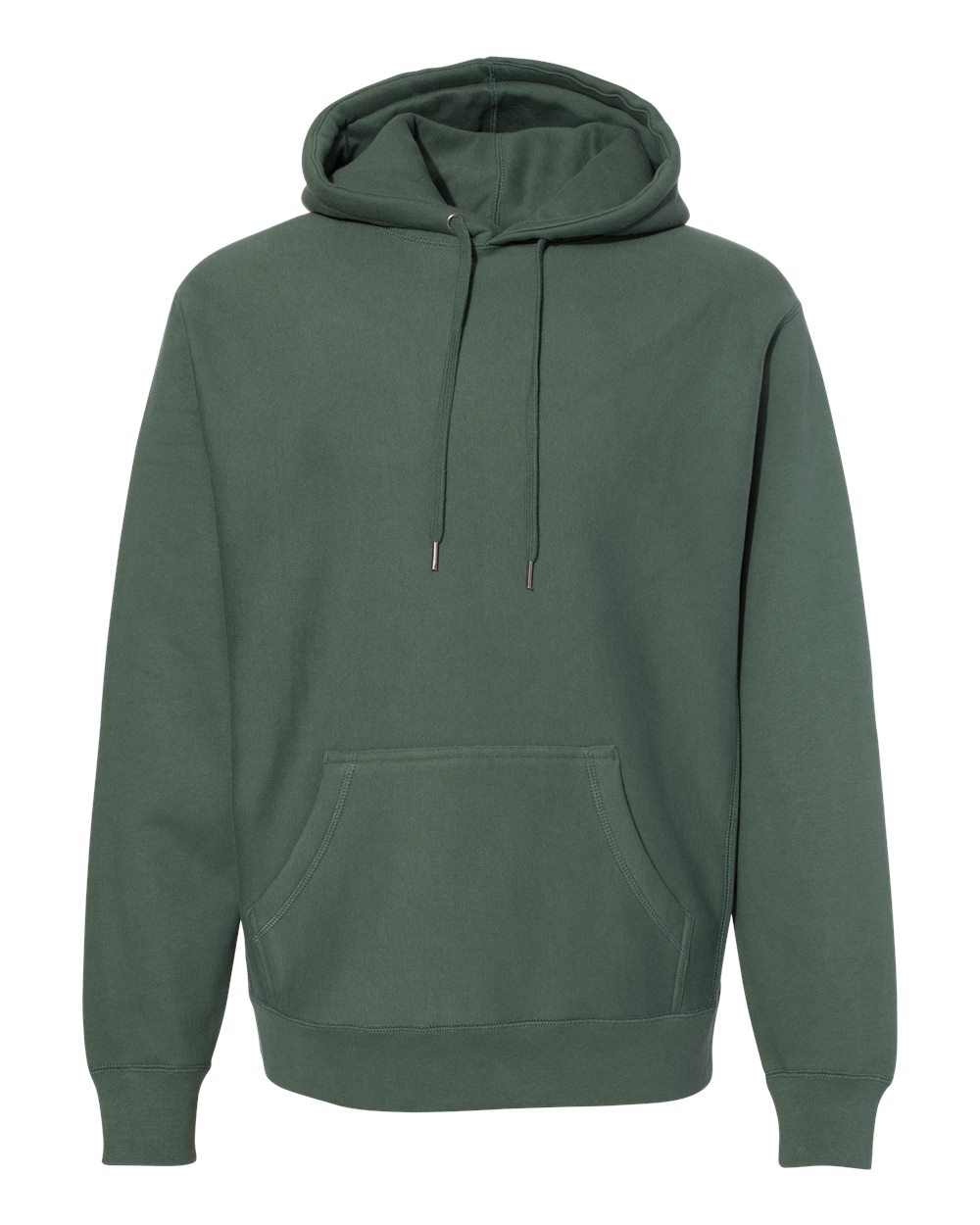 Independent Trading Co. Legend Premium Heavyweight Cross-Grain Hoodie IND5000P in Alpine Green