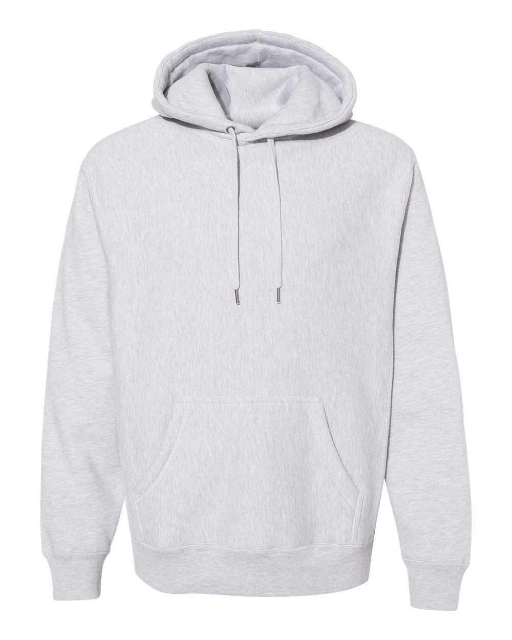 Independent Trading Co. Legend Premium Heavyweight Cross-Grain Hoodie IND5000P in Grey Heather