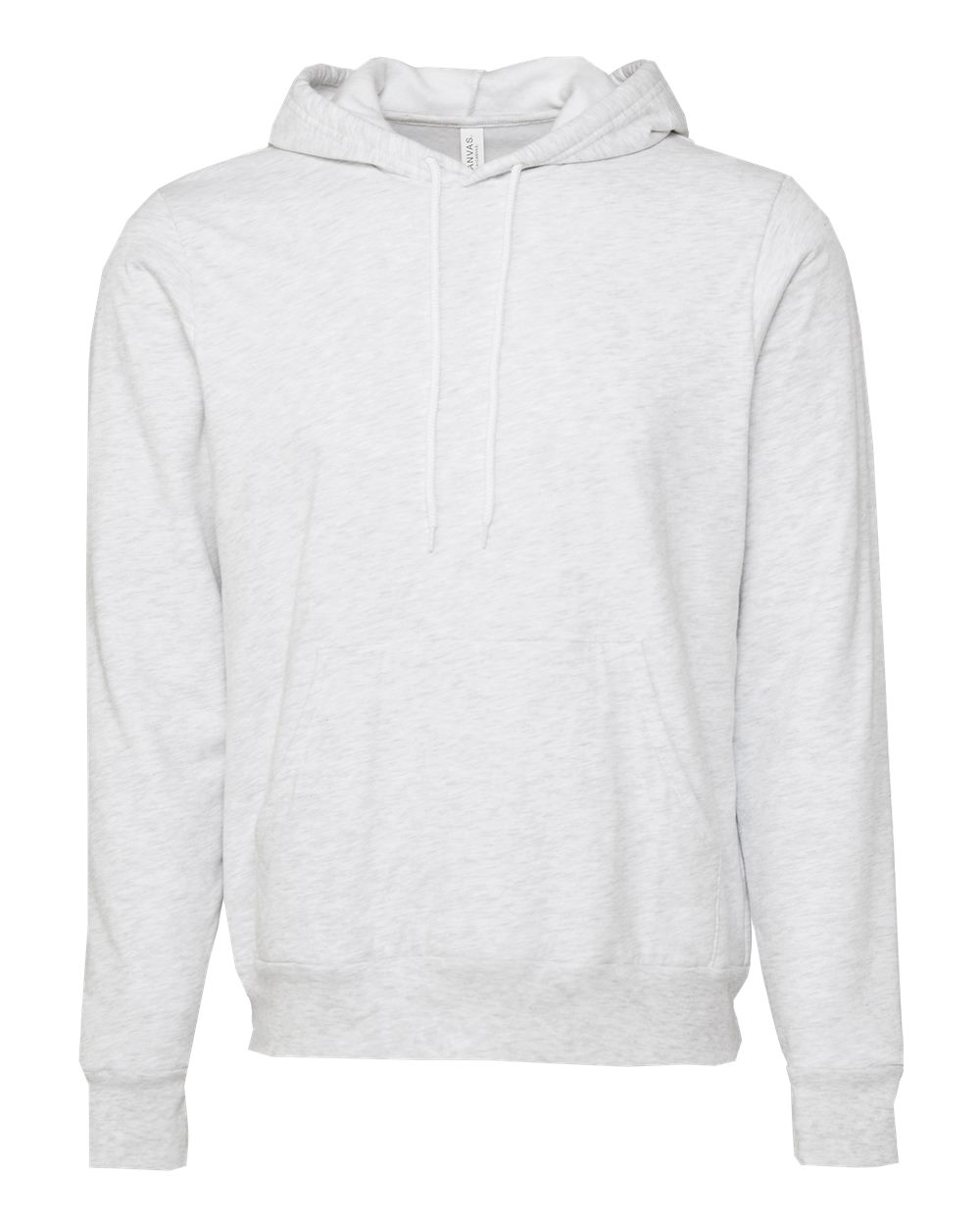 BELLA+CANVAS Sponge Fleece Pullover Hoodie 3719 in Ash
