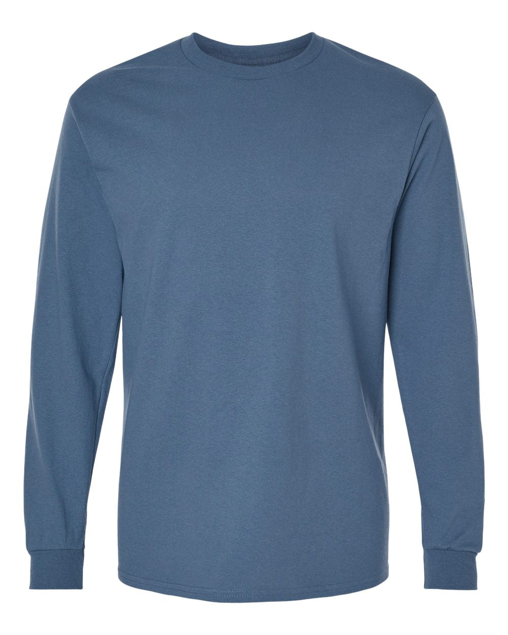 Gildan 5400 Heavy Cotton Long Sleeve T-Shirt in Indigo Blue