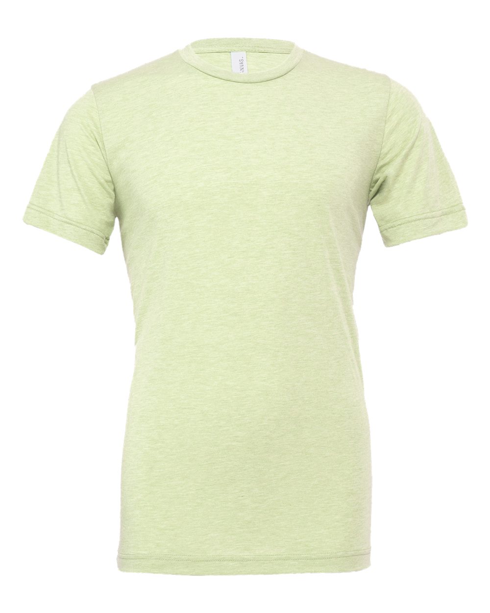 BELLA+CANVAS 3413 Triblend T-Shirt in Spring Green Triblend