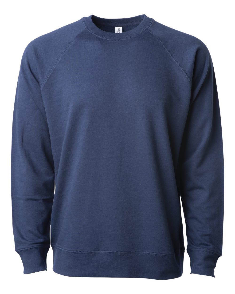 Independent Trading Co. Icon Lightweight Loopback Terry Crewneck SS1000C in Indigo