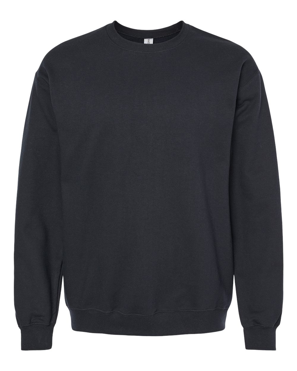 Gildan Softstyle Midweight Crewneck Sweatshirt SF000 in Black