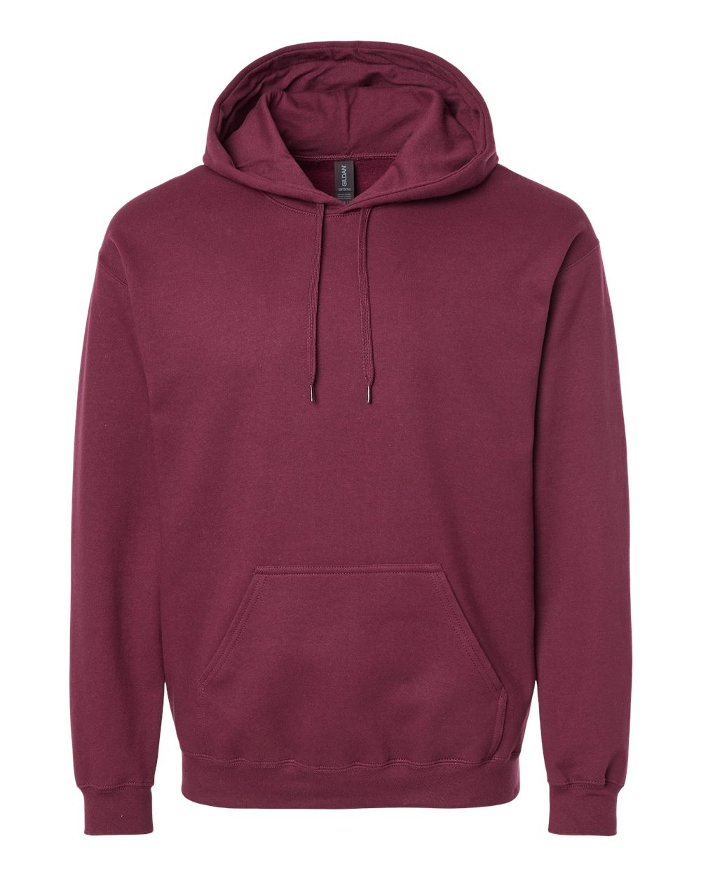 Gildan Softstyle Midweight Hooded Sweatshirt SF500 in Maroon