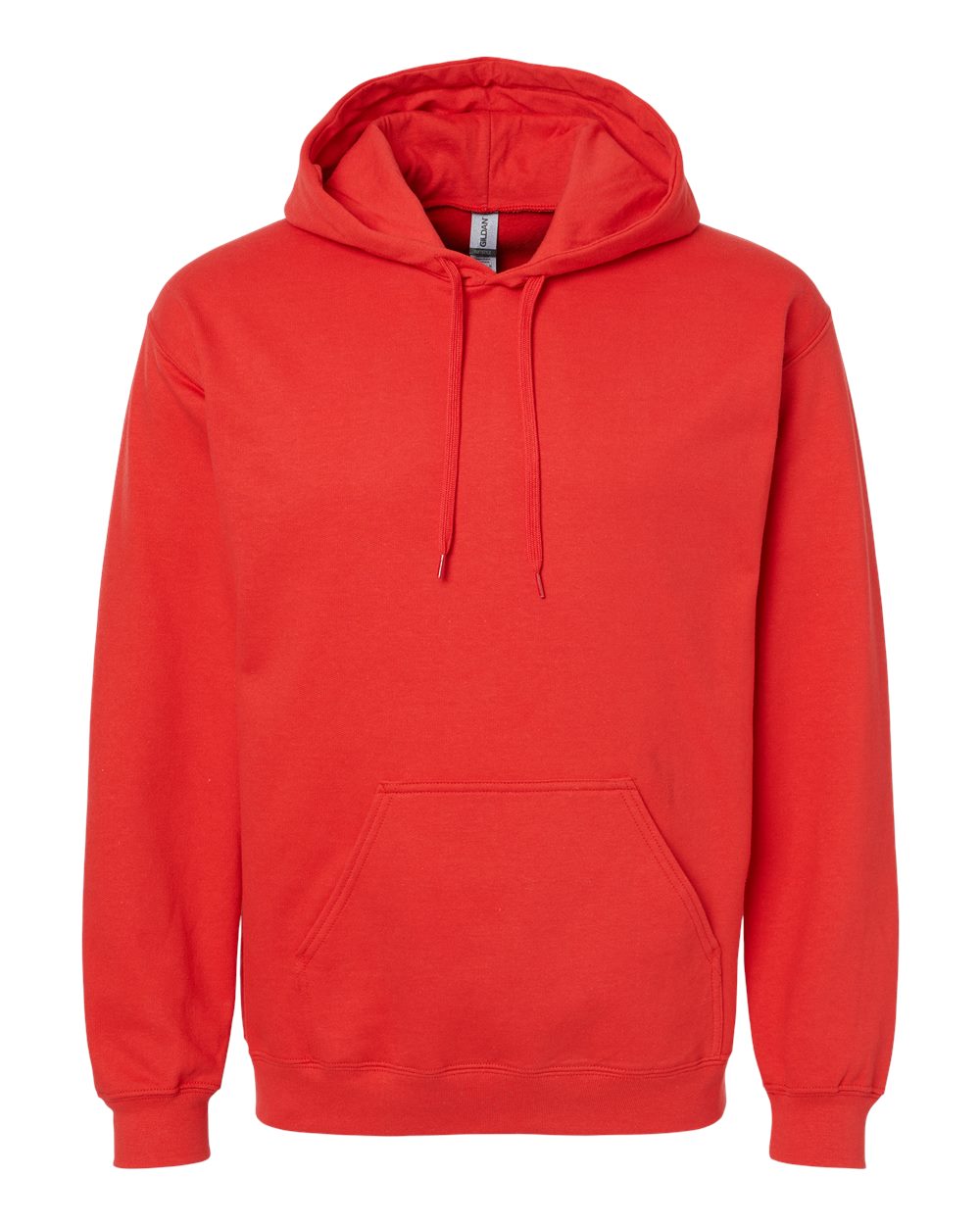 Gildan Softstyle Midweight Hooded Sweatshirt SF500 in Red