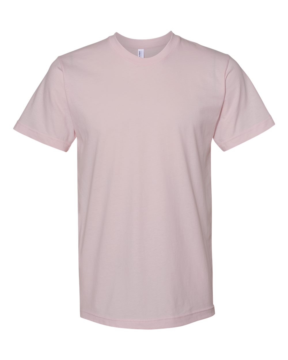 American Apparel 2001 Fine Jersey T-Shirt in Blush