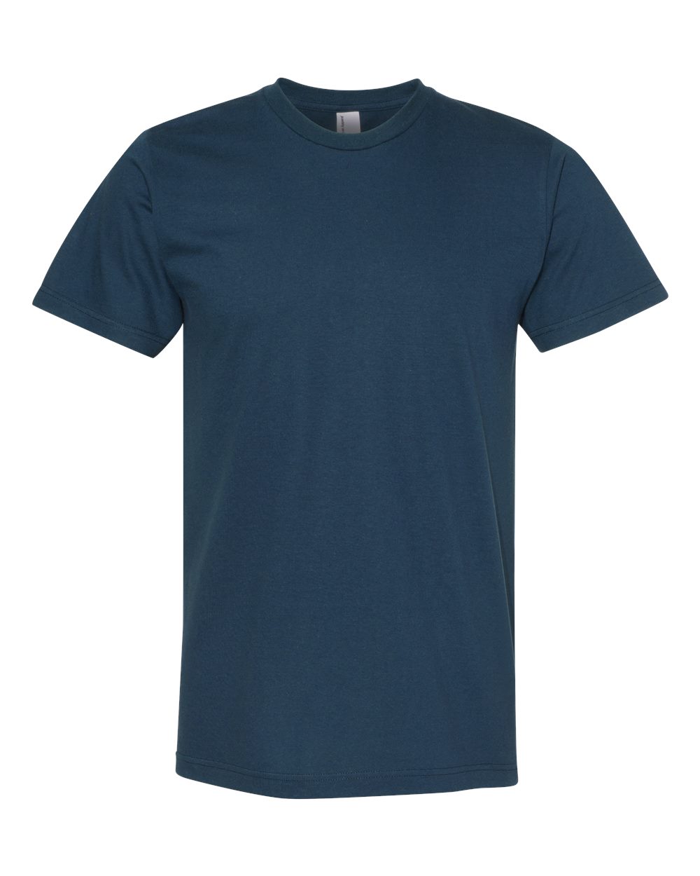 American Apparel 2001 Fine Jersey T-Shirt in Sea Blue