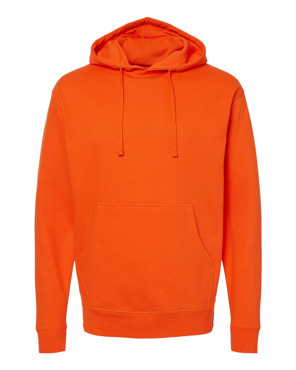 Independent Trading Co. Midweight Hooded Sweatshirt SS4500 in Orange