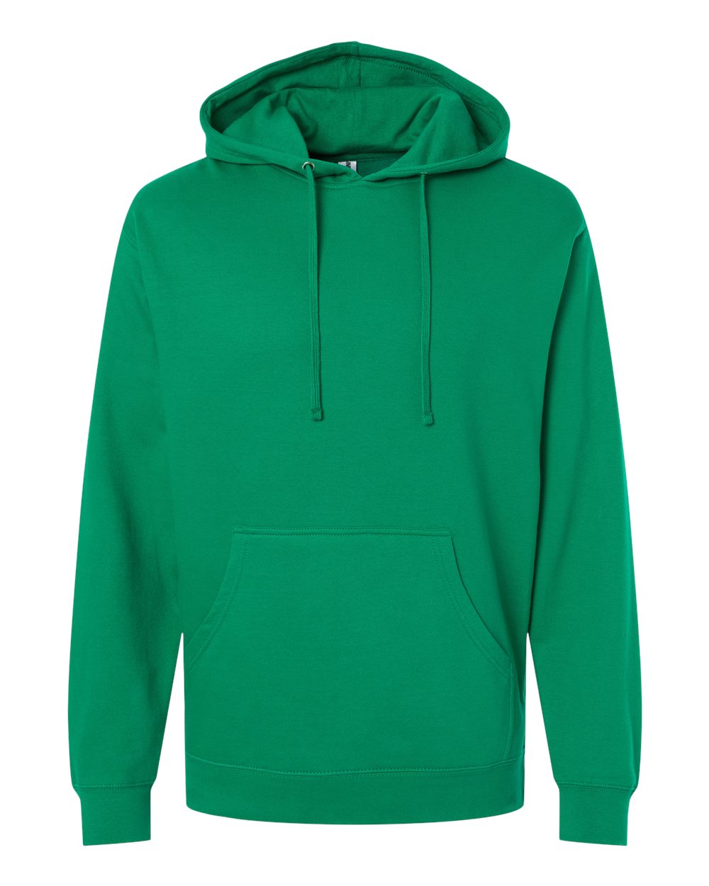 Independent Trading Co. Midweight Hooded Sweatshirt SS4500 in Kelly Green