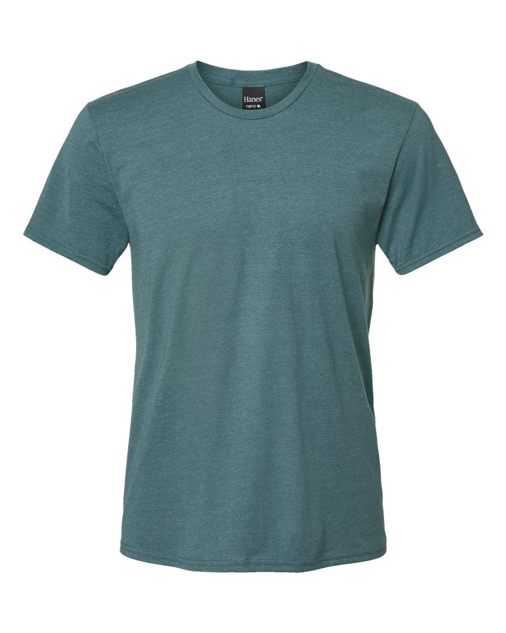 Hanes 4980 Perfect-T Ringspun T-Shirt in Cactus Heather