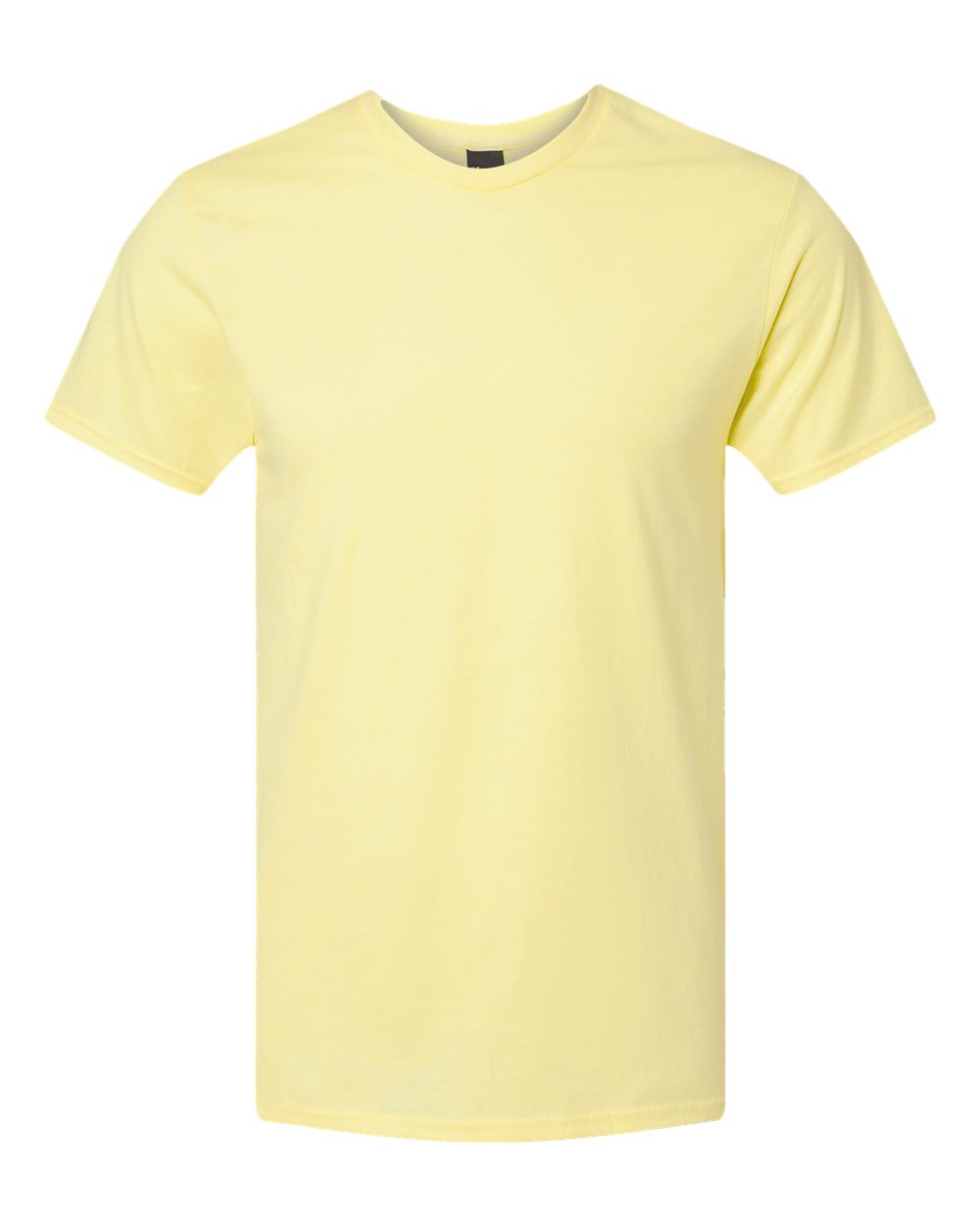Hanes 4980 Perfect-T Ringspun T-Shirt in Lemon Meringue Heather