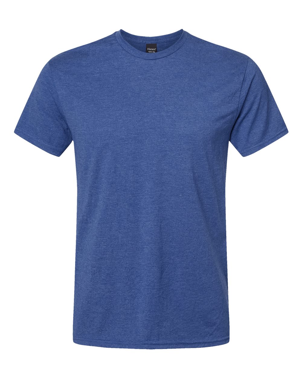 Hanes 4980 Perfect-T Ringspun T-Shirt in Regal Navy Heather