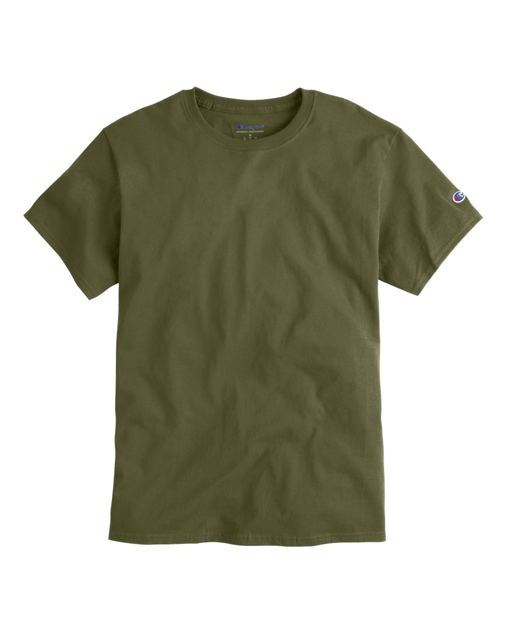 Champion T425 Short Sleeve T-Shirt in Fresh Olive