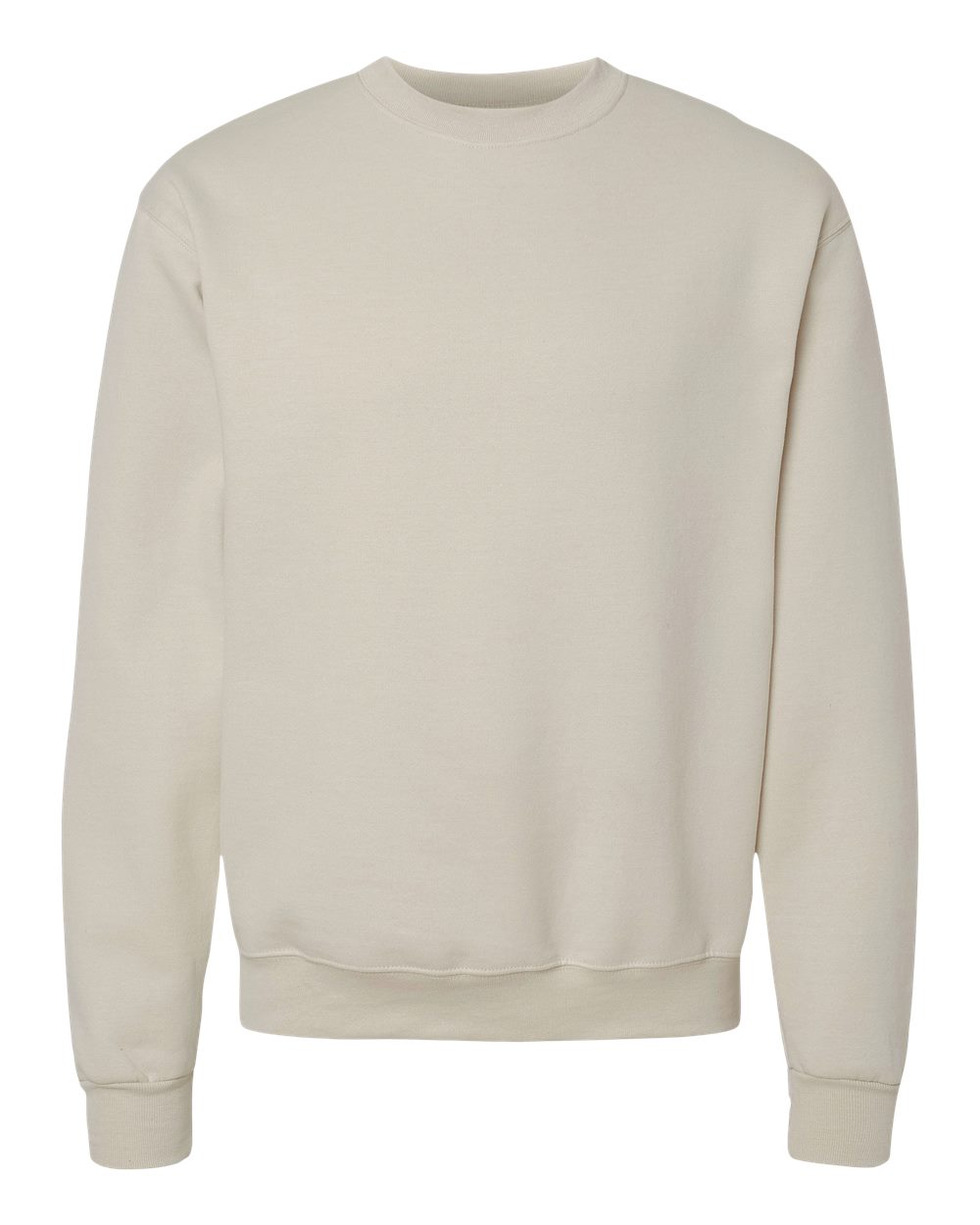 Champion Powerblend Crewneck Sweatshirt S600 in Sand