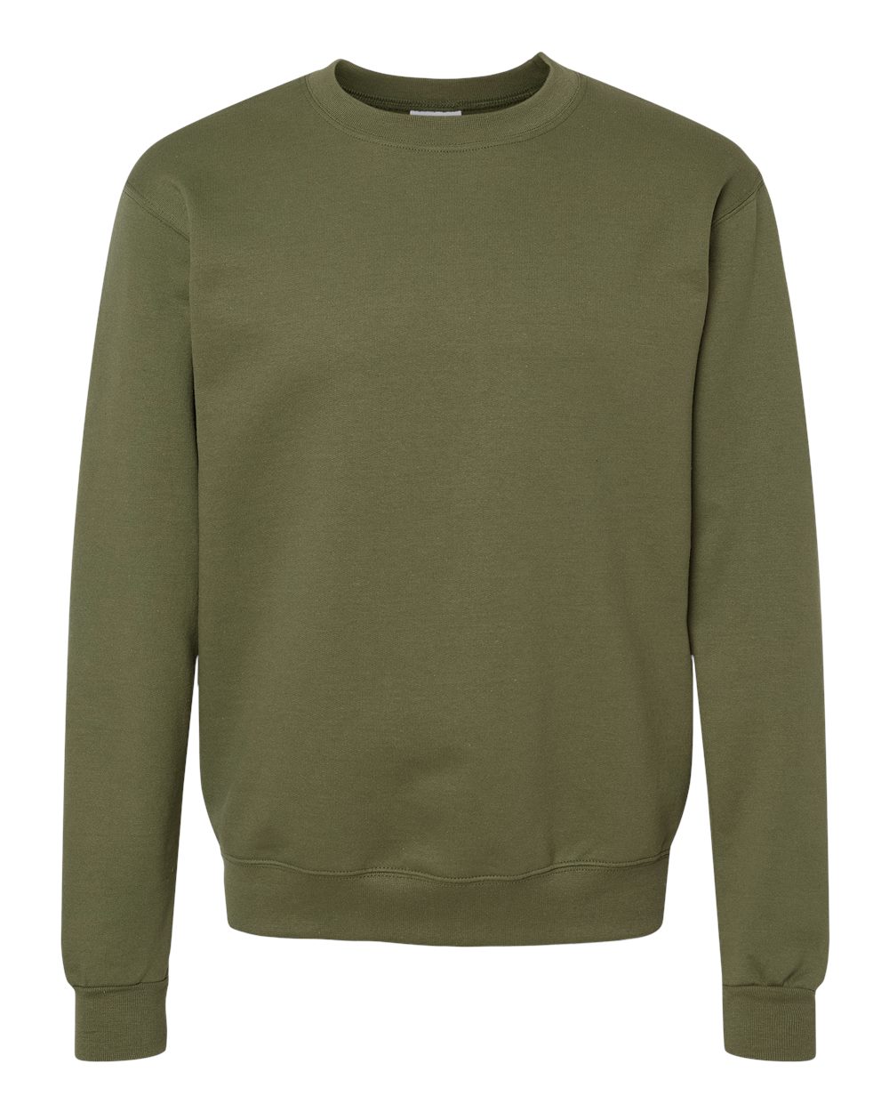 Champion Powerblend Crewneck Sweatshirt S600 in Fresh Olive