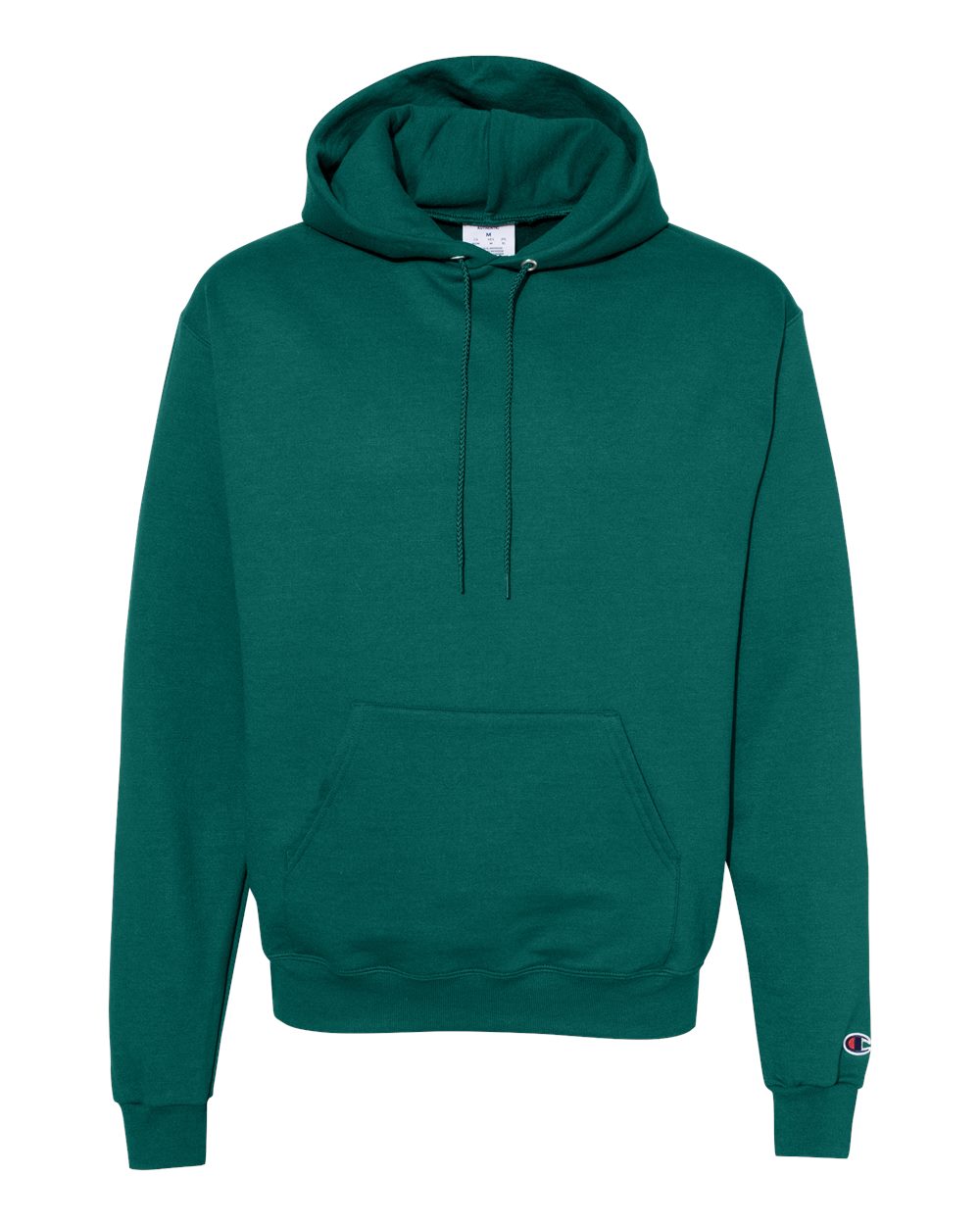 Champion Powerblend Hooded Sweatshirt S700 in Emerald Green