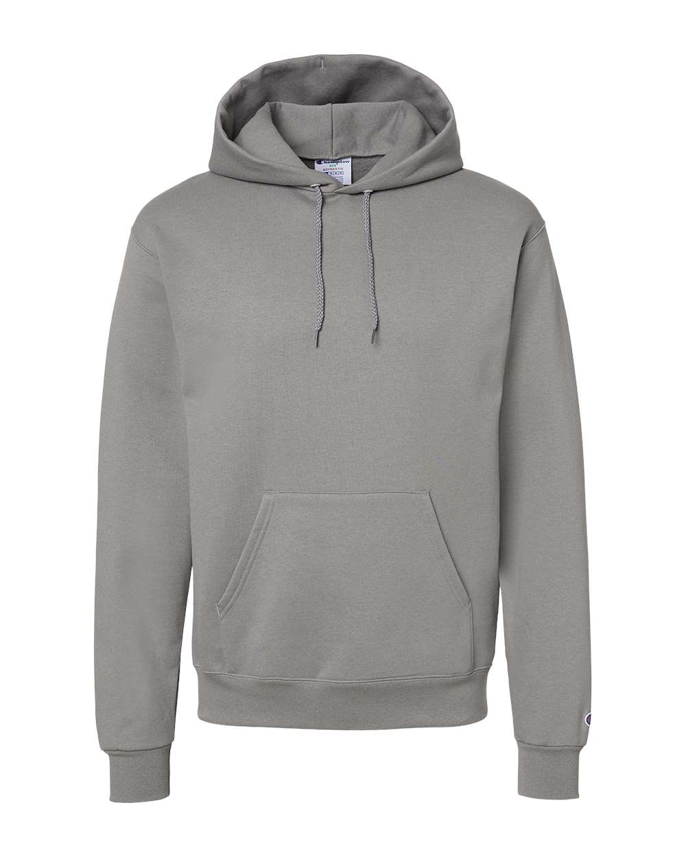 Champion Powerblend Hooded Sweatshirt S700 in Stone Grey