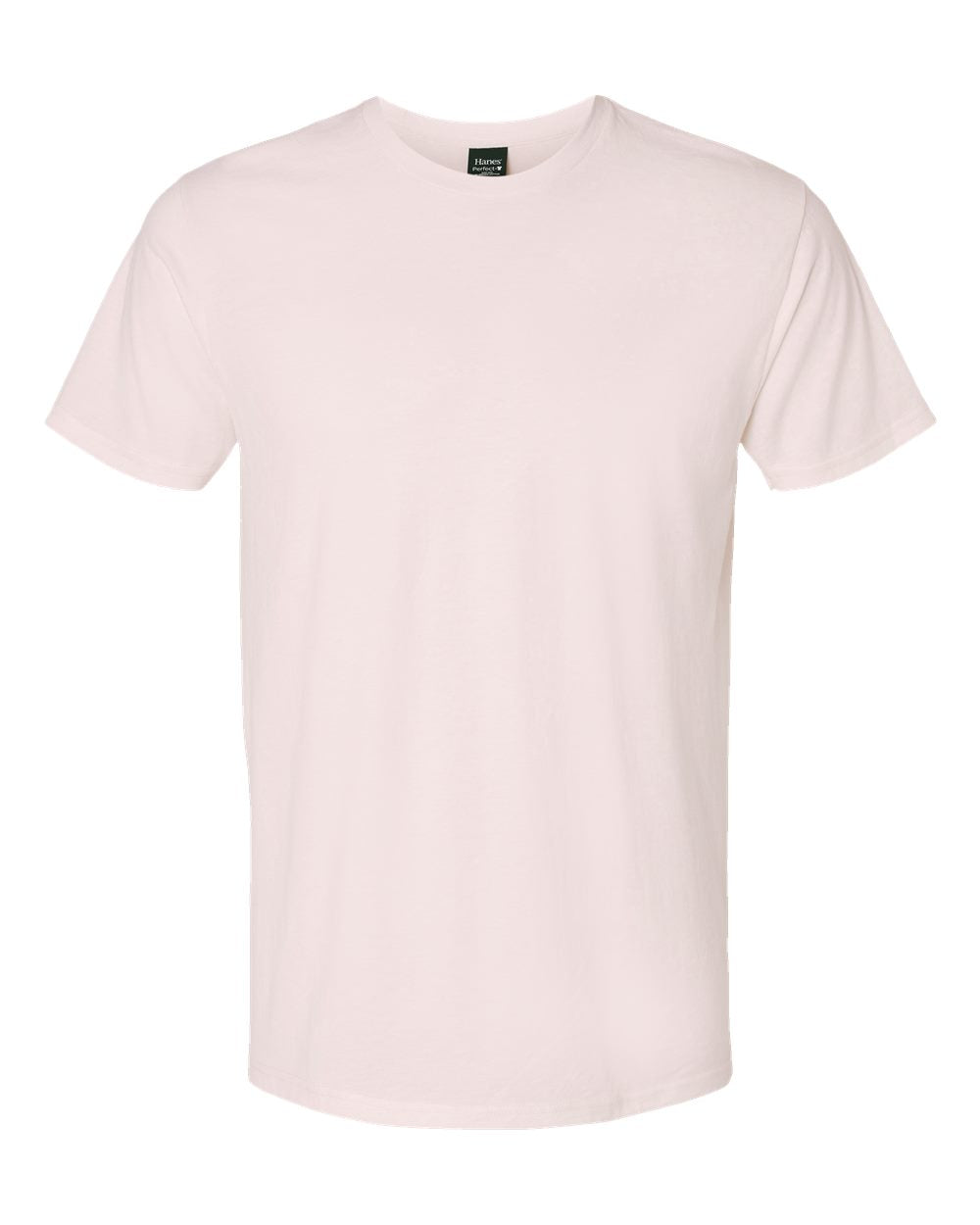 Hanes 4980 Perfect-T Ringspun T-Shirt in Body Blush Heather