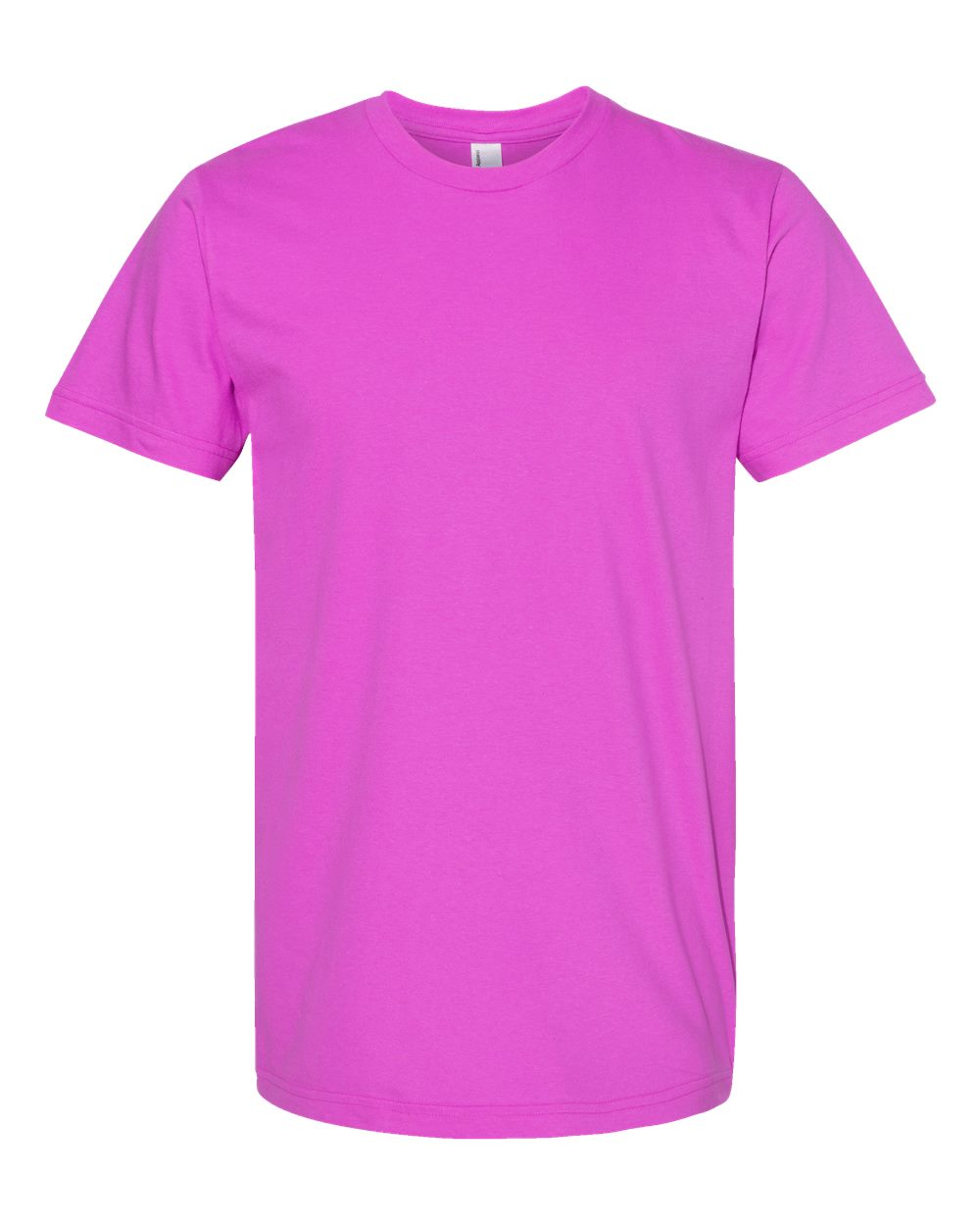 American Apparel 2001 Fine Jersey T-Shirt in Super Pink