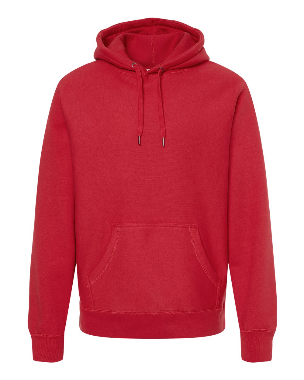 Independent Trading Co. Legend Premium Heavyweight Cross-Grain Hoodie IND5000P in Red