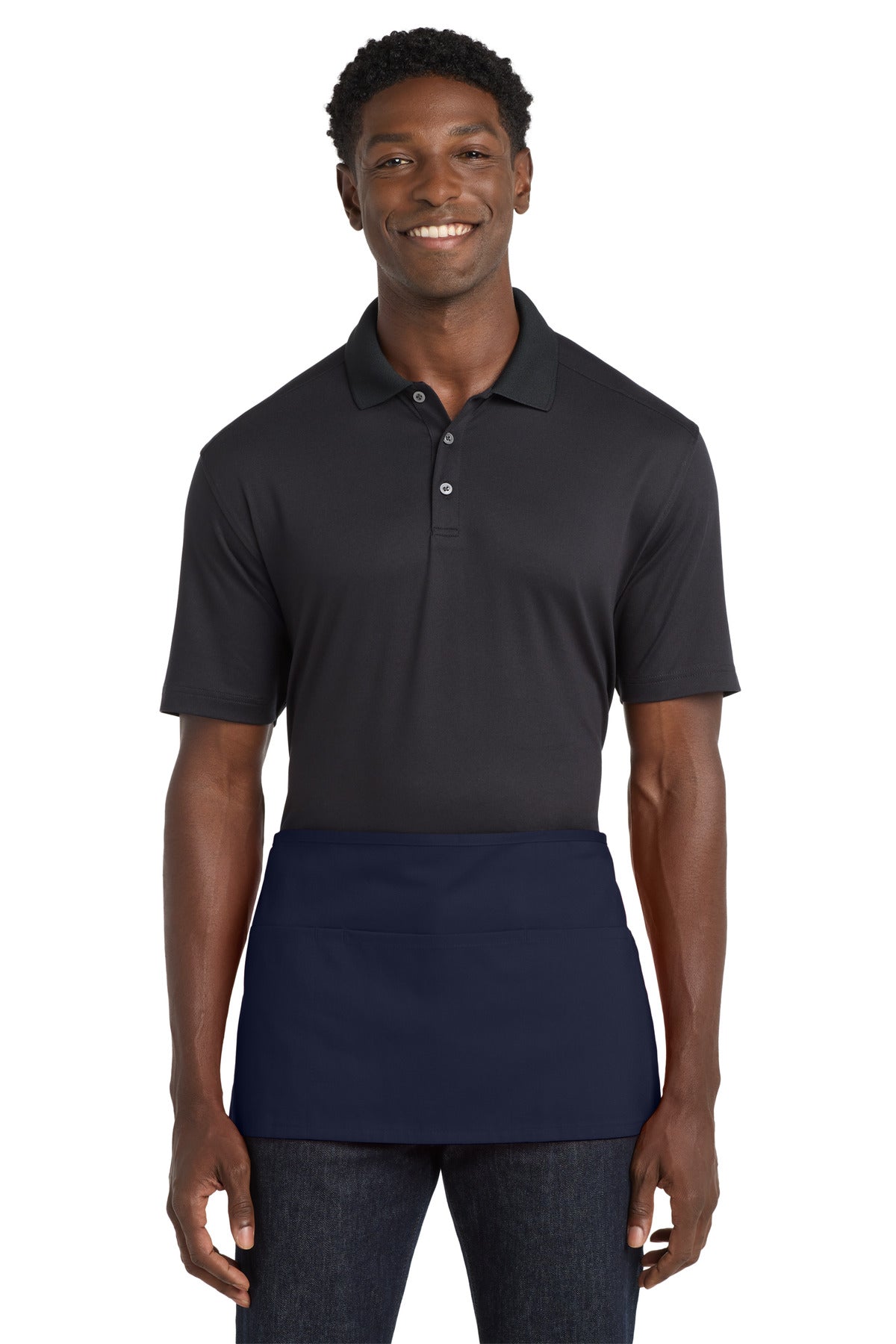 Port Authority  Waist Apron with Pockets.  A515