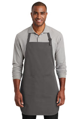 Port Authority   Full-Length Two-Pocket Bib Apron. A600