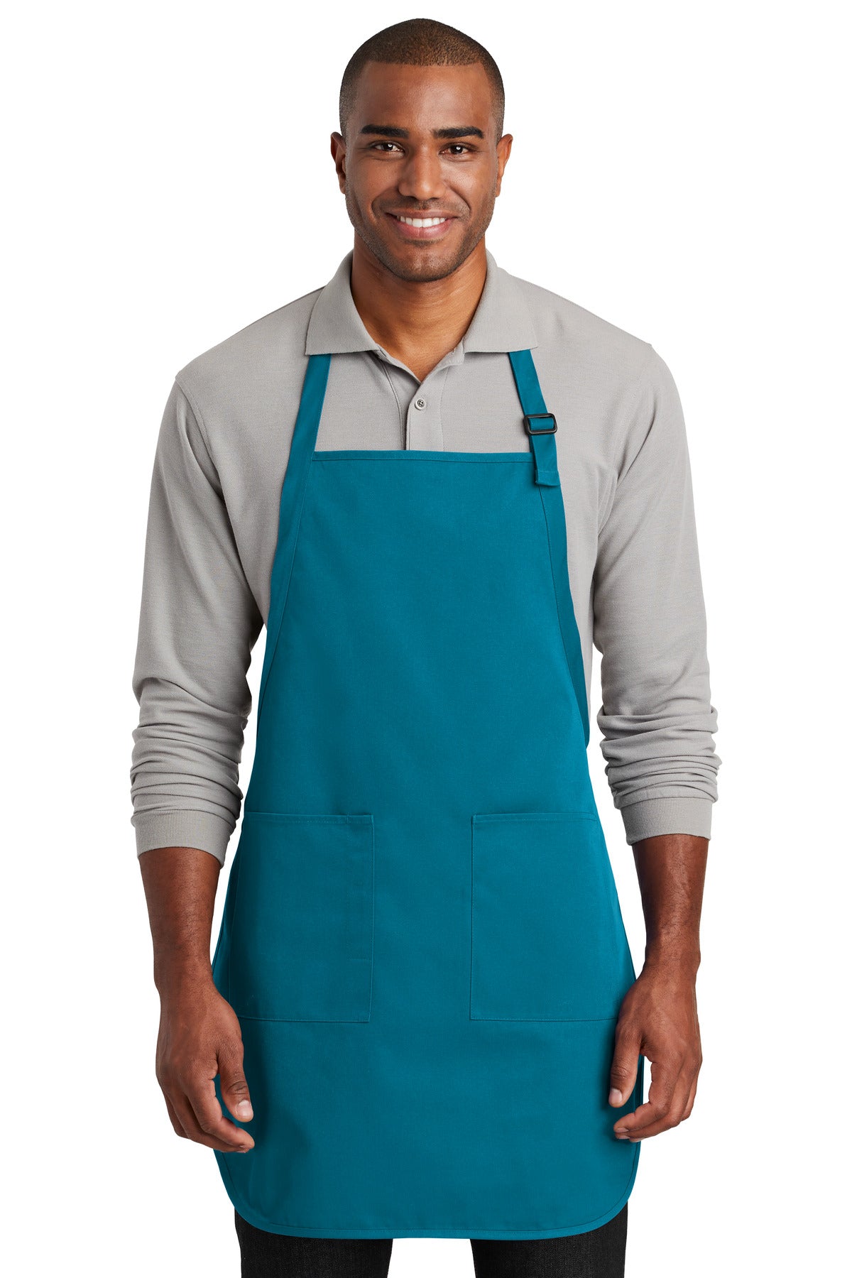 Port Authority   Full-Length Two-Pocket Bib Apron. A600