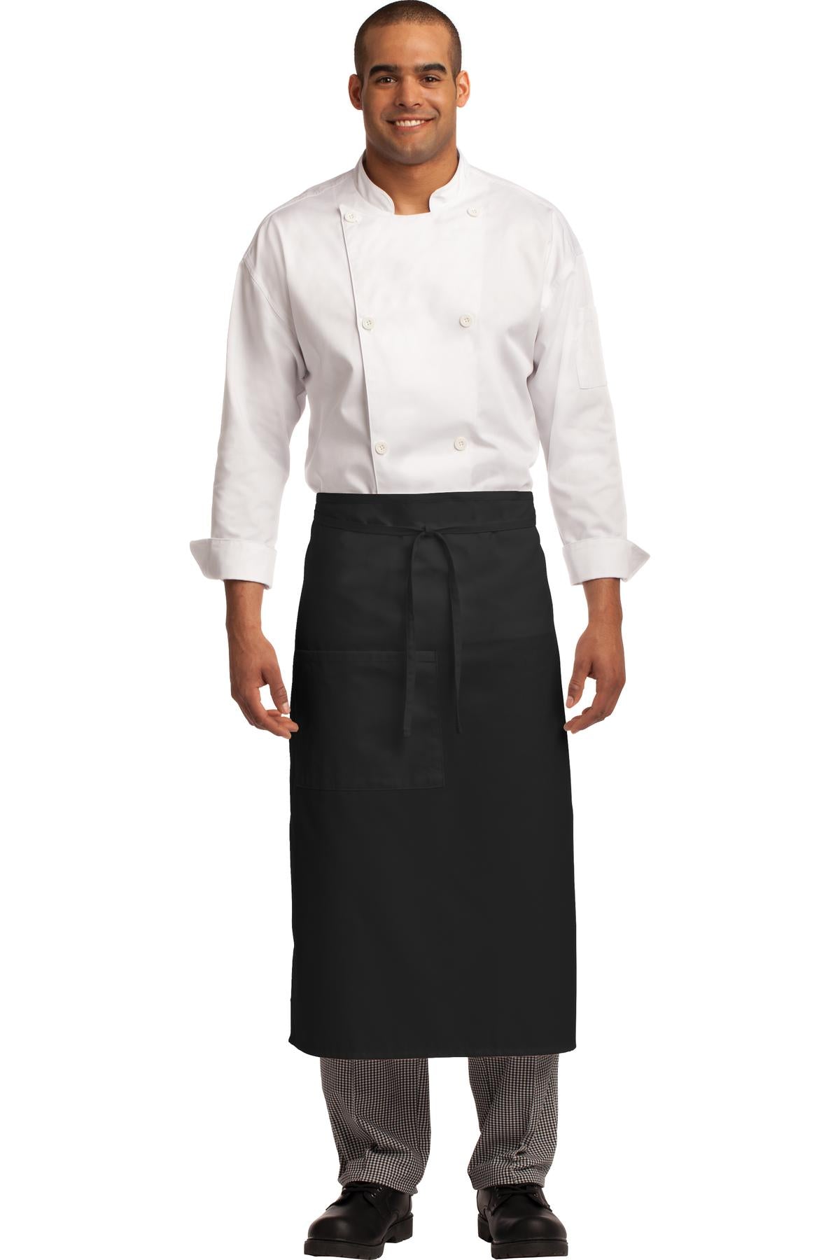 Port Authority  Easy Care Full Bistro Apron with Stain Release. A701