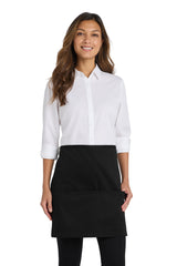 Port Authority  Easy Care Half Bistro Apron with Stain Release. A706