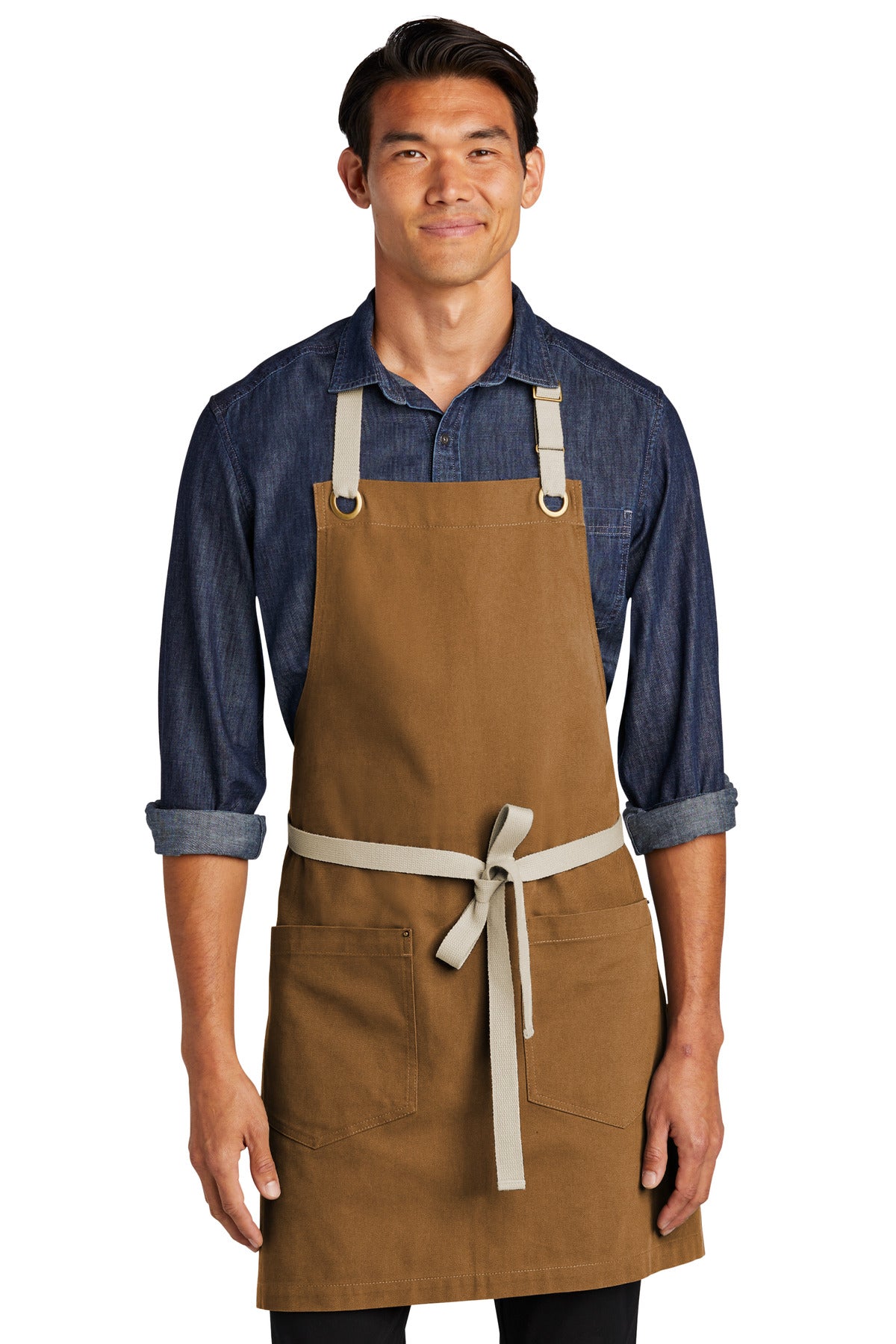 Port Authority  Canvas Full-Length Two-Pocket Apron A815