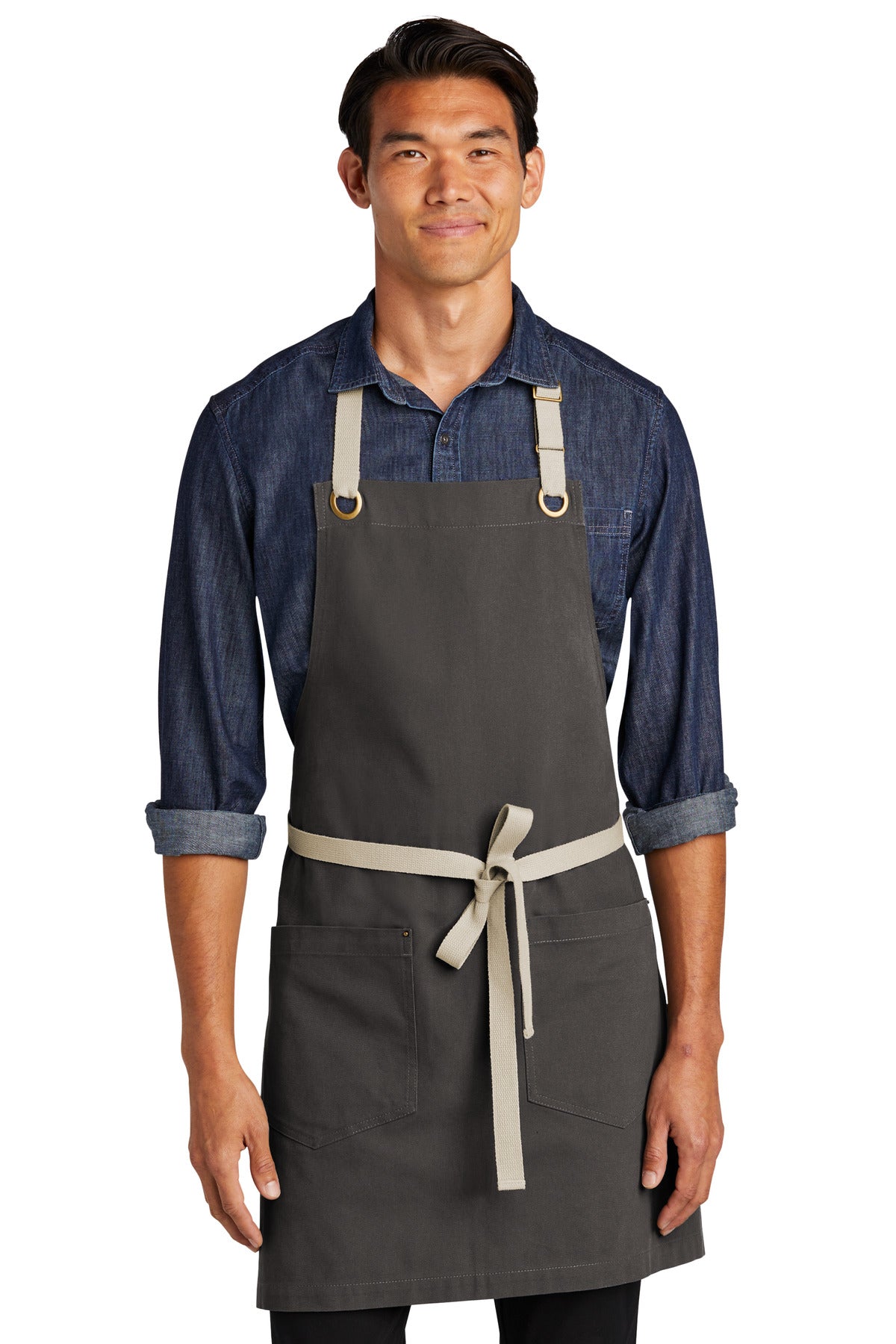 Port Authority  Canvas Full-Length Two-Pocket Apron A815