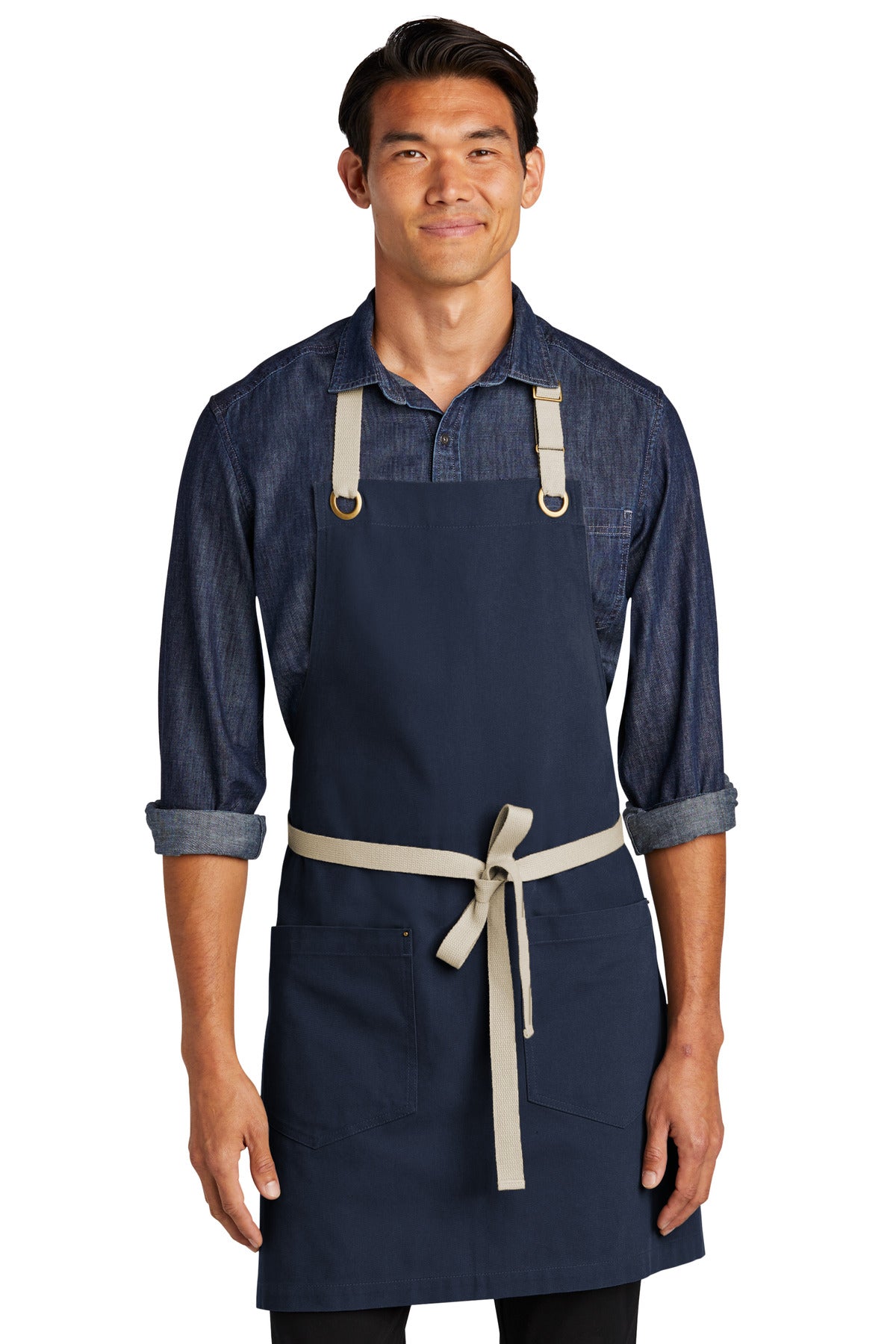 Port Authority  Canvas Full-Length Two-Pocket Apron A815