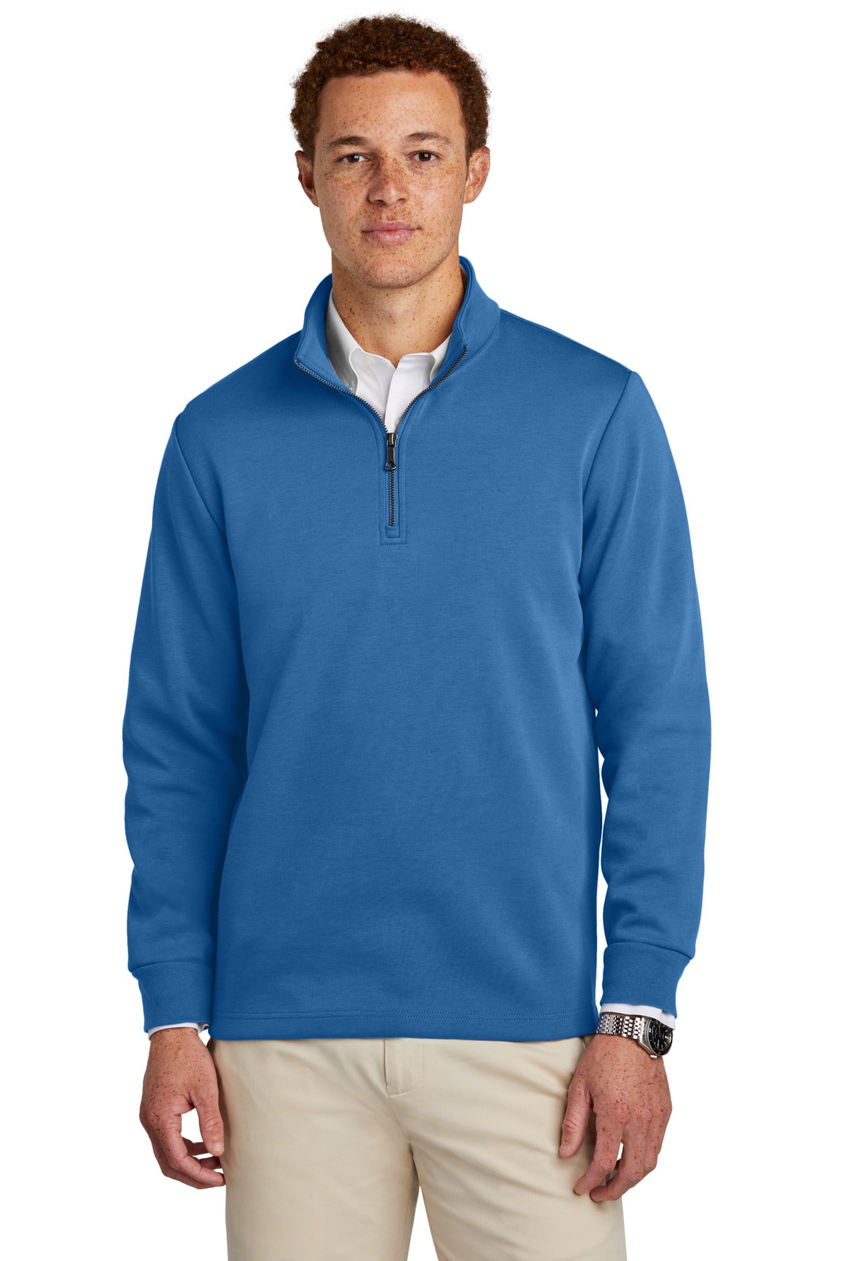 Brooks Brothers  Double-Knit 1/4-Zip BB18206