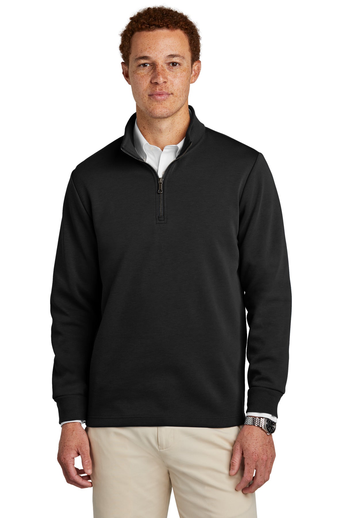 Brooks Brothers  Double-Knit 1/4-Zip BB18206