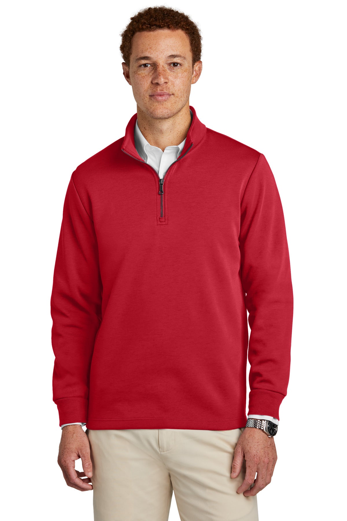 Brooks Brothers  Double-Knit 1/4-Zip BB18206