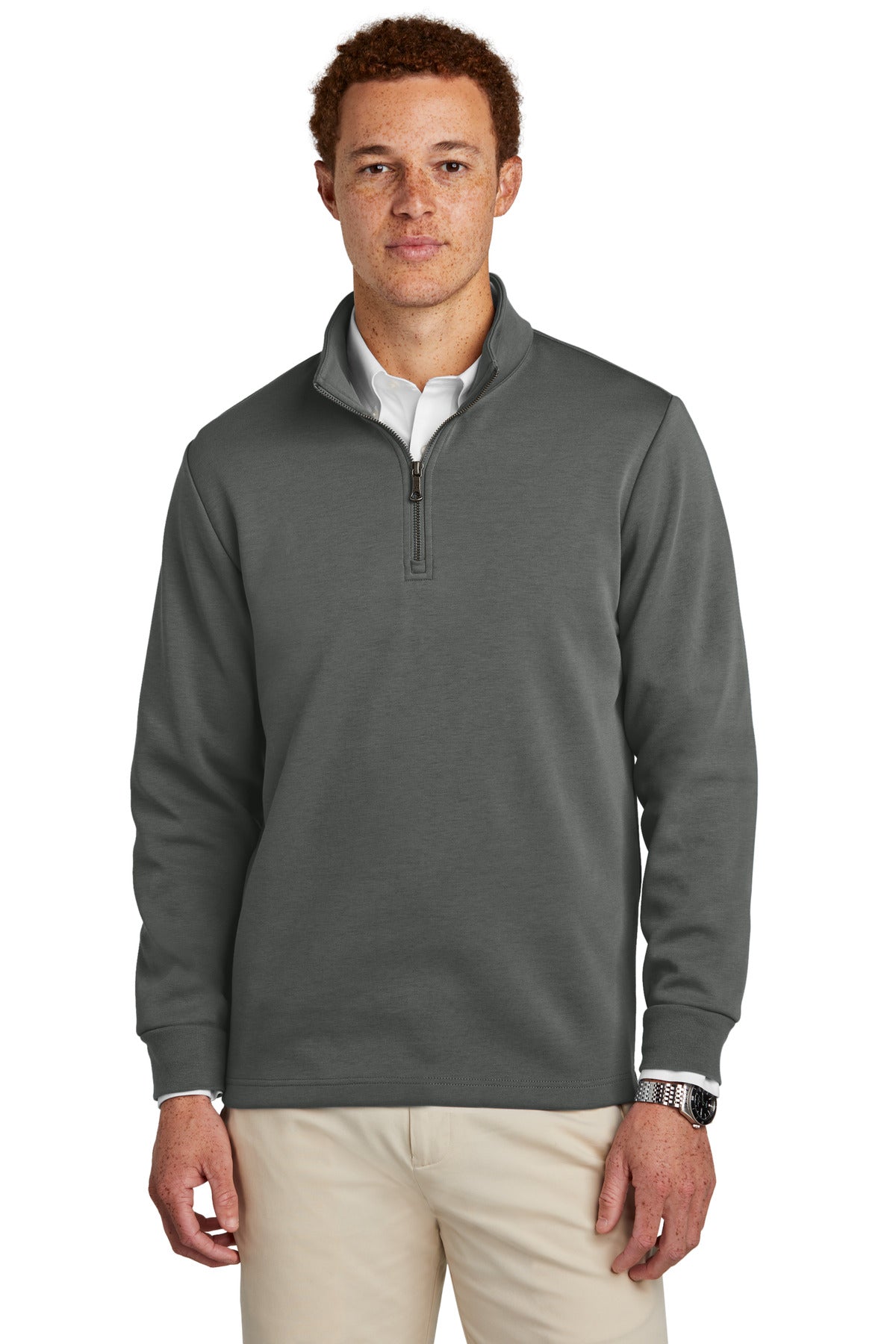Brooks Brothers  Double-Knit 1/4-Zip BB18206
