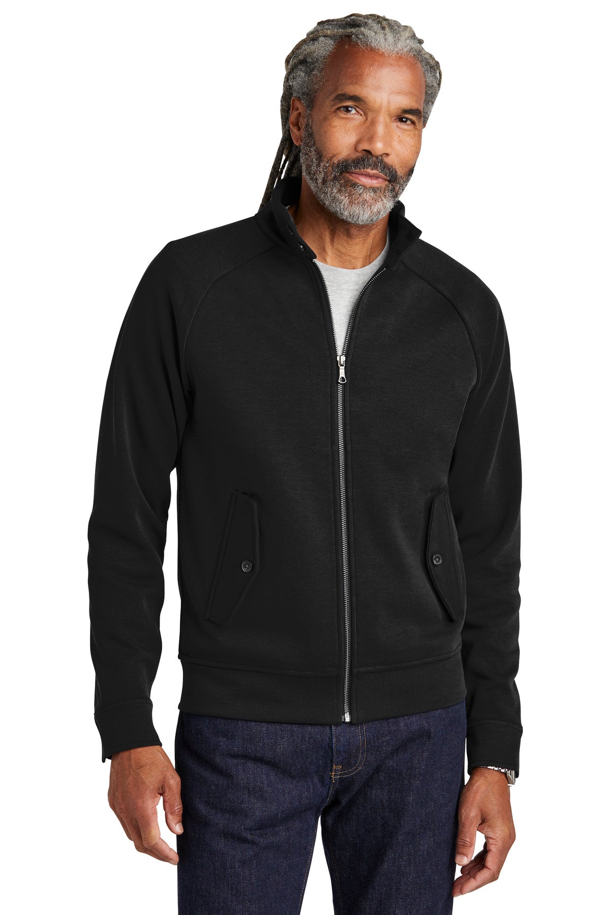 Brooks Brothers  Double-Knit Full-Zip BB18210